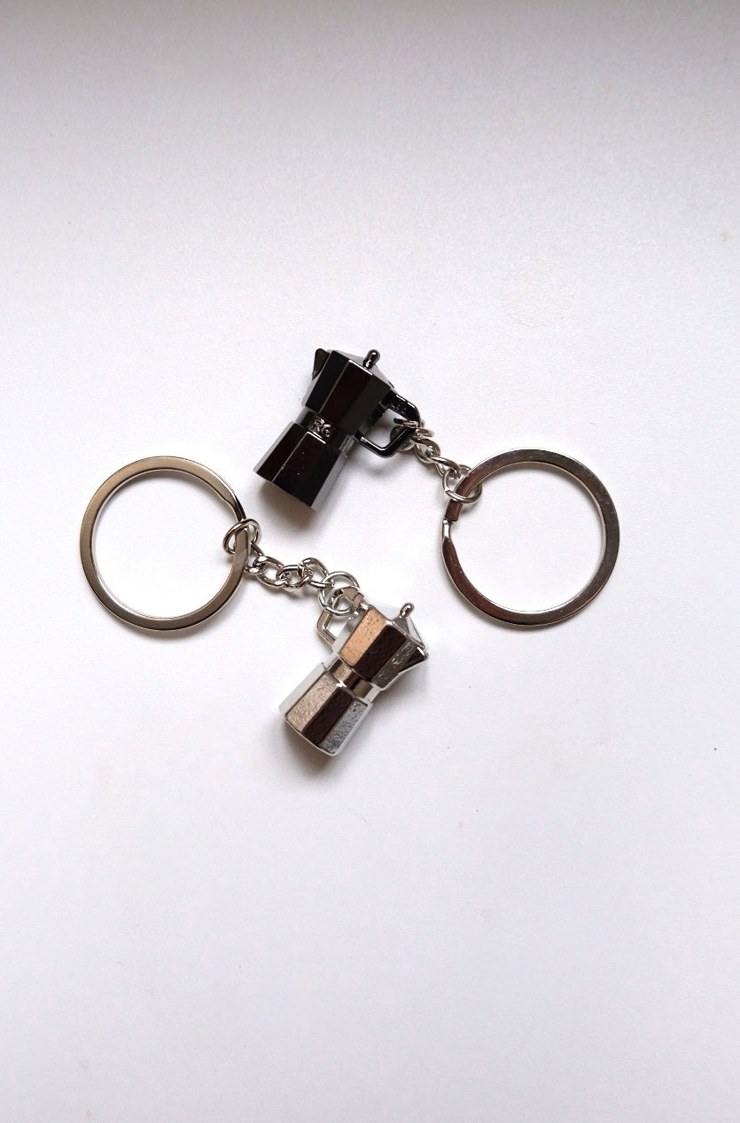 Moka Pot Keyring